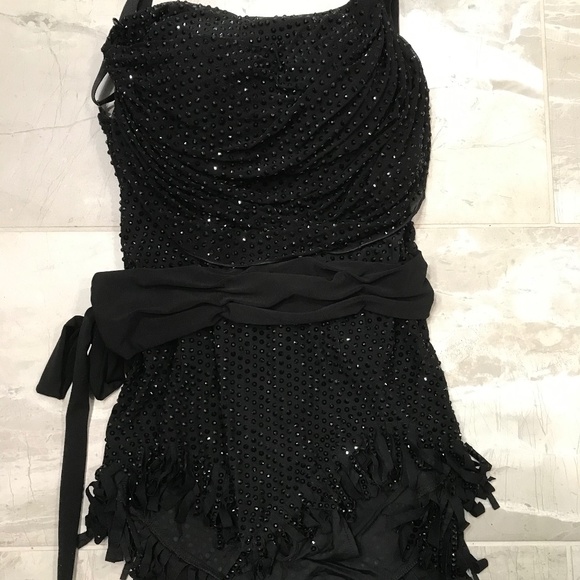 Ballroom Latin Dance or Skating Competition Dress - Picture 2 of 5